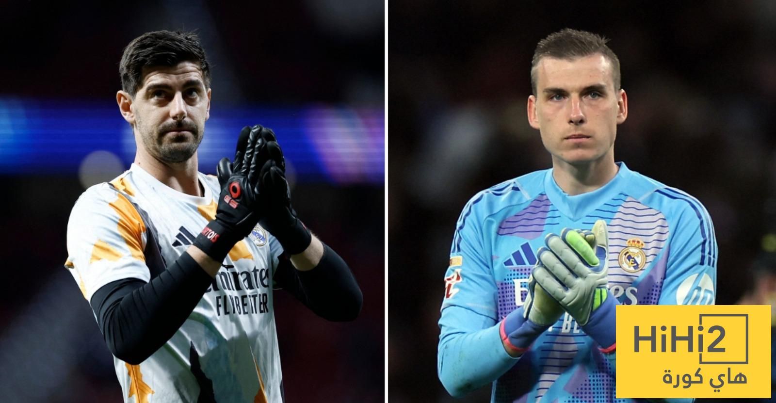 حارس “لا فابريكا” يتفوق على كورتوا ولونين