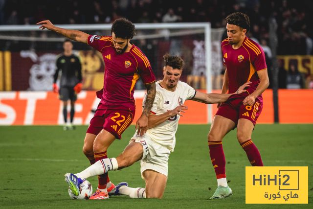 احصائيات مباراة روما و ليل في الشوط الاول