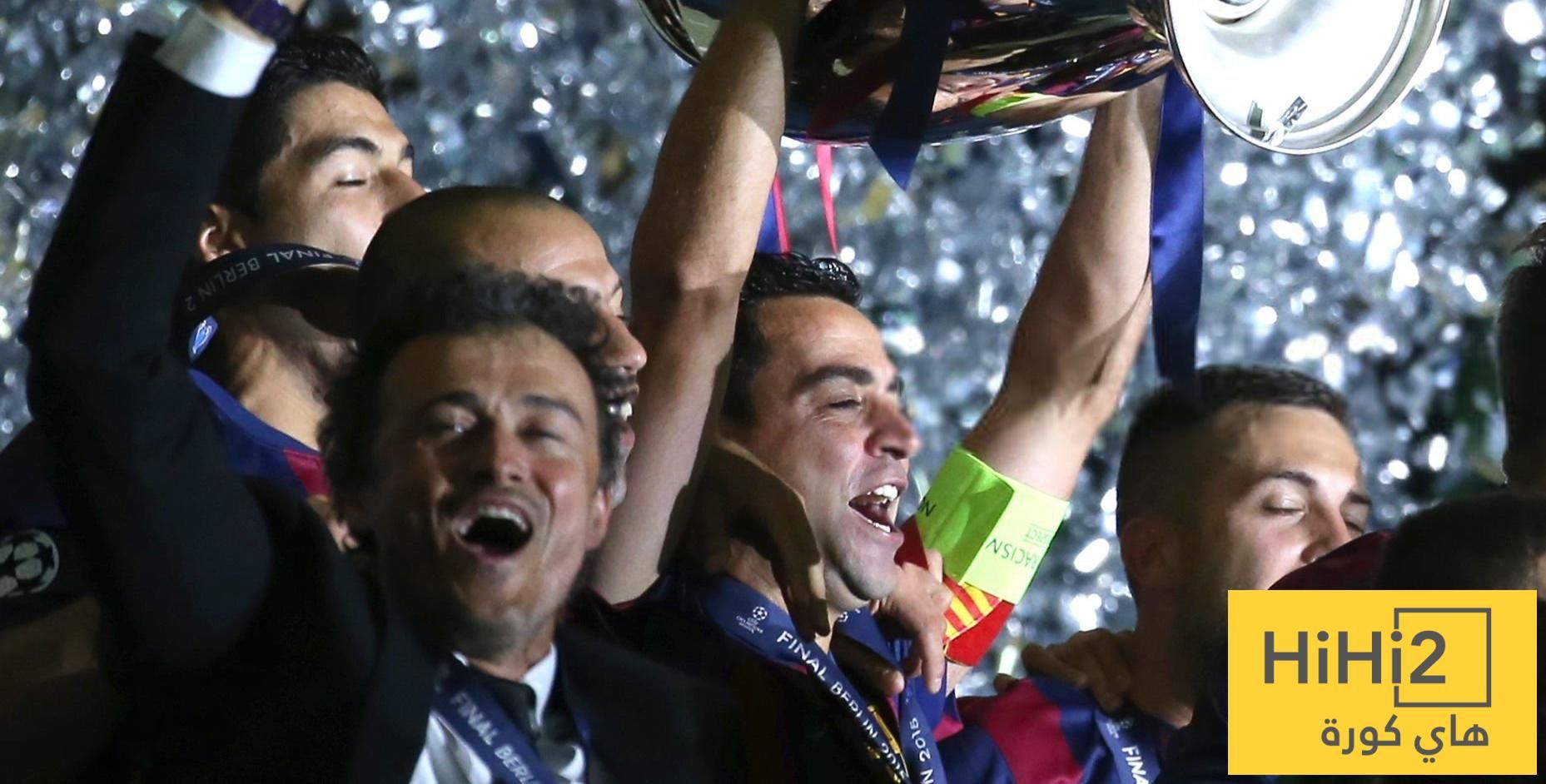 تشافي يرفع القبعة أمام لويس إنريكي