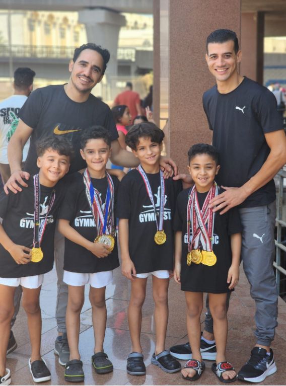 إلياس حجاج يحصد ذهبية بطولة كأس مصر للجمباز تحت 9 سنوات - الخليج الان
