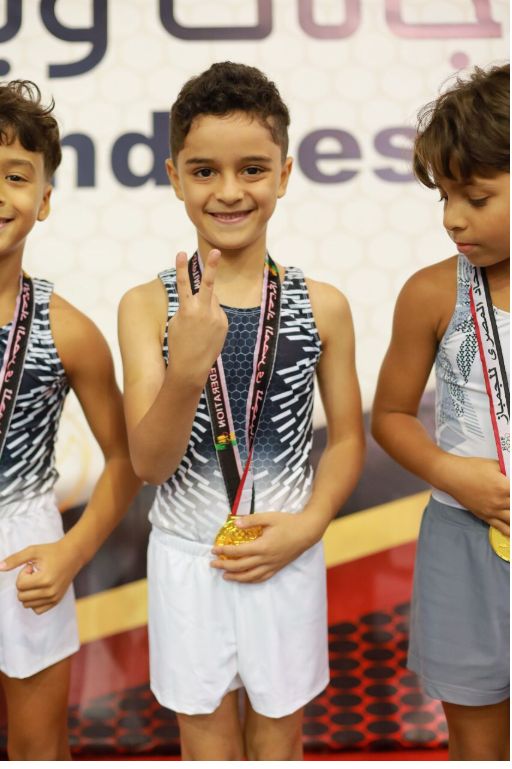 إلياس حجاج يحصد ذهبية بطولة كأس مصر للجمباز تحت 9 سنوات - الخليج الان
