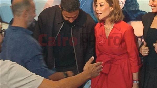 منة شلبي وكريم فهمي وسلمى أبو ضيف أبرز حضور العرض الخاص لفيلم هيبتا المناظرة الأخيرة