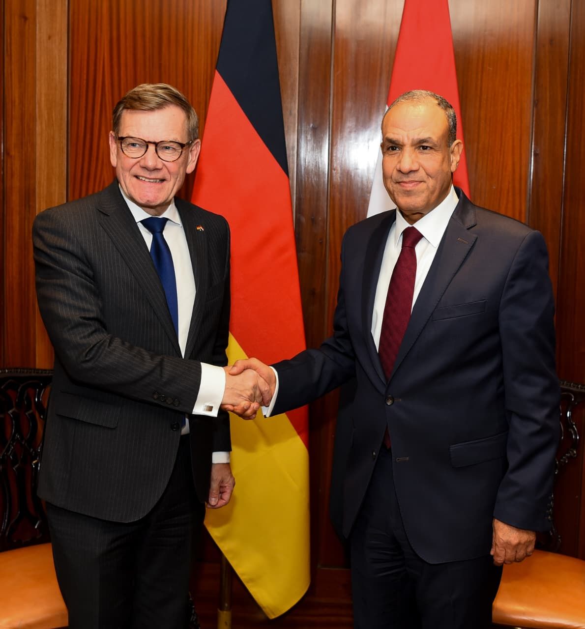 وزير الخارجية لـ نظيره الألماني: تهجير الفلسطينيين مرفوض ويجب انسحاب القوات الإسرائيلية من كامل قطاع غزة - الخليج الان