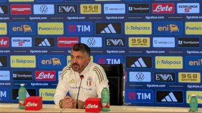 مدرب إيطاليا: مجبرون على خوض مباراة الكيان الصهيوني وإلا سنُعتبر خاسرين.. وما يحدث في فلسطين يمزق قلبي - الخليج الان