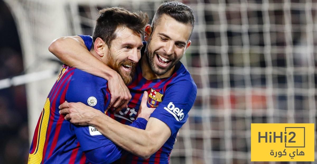 ميسي يودّع جوردي ألبا بكلمات مؤثرة بعد إعلان اعتزاله