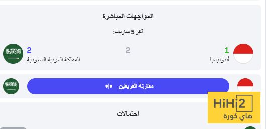 سجل الأخضر يتحدث أمام إندونيسيا