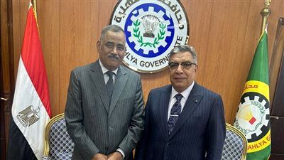 محافظ الدقهلية يستقبل رئيس نادي أسوان قبل مواجهة المنصورة بدوري المحترفين - الخليج الان