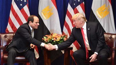 الرئيس السيسي: نقدر جهود ترامب لإنهاء النزاعات وإحلال السلام في منطقة الشرق الأوسط والعالم بأسره - الخليج الان