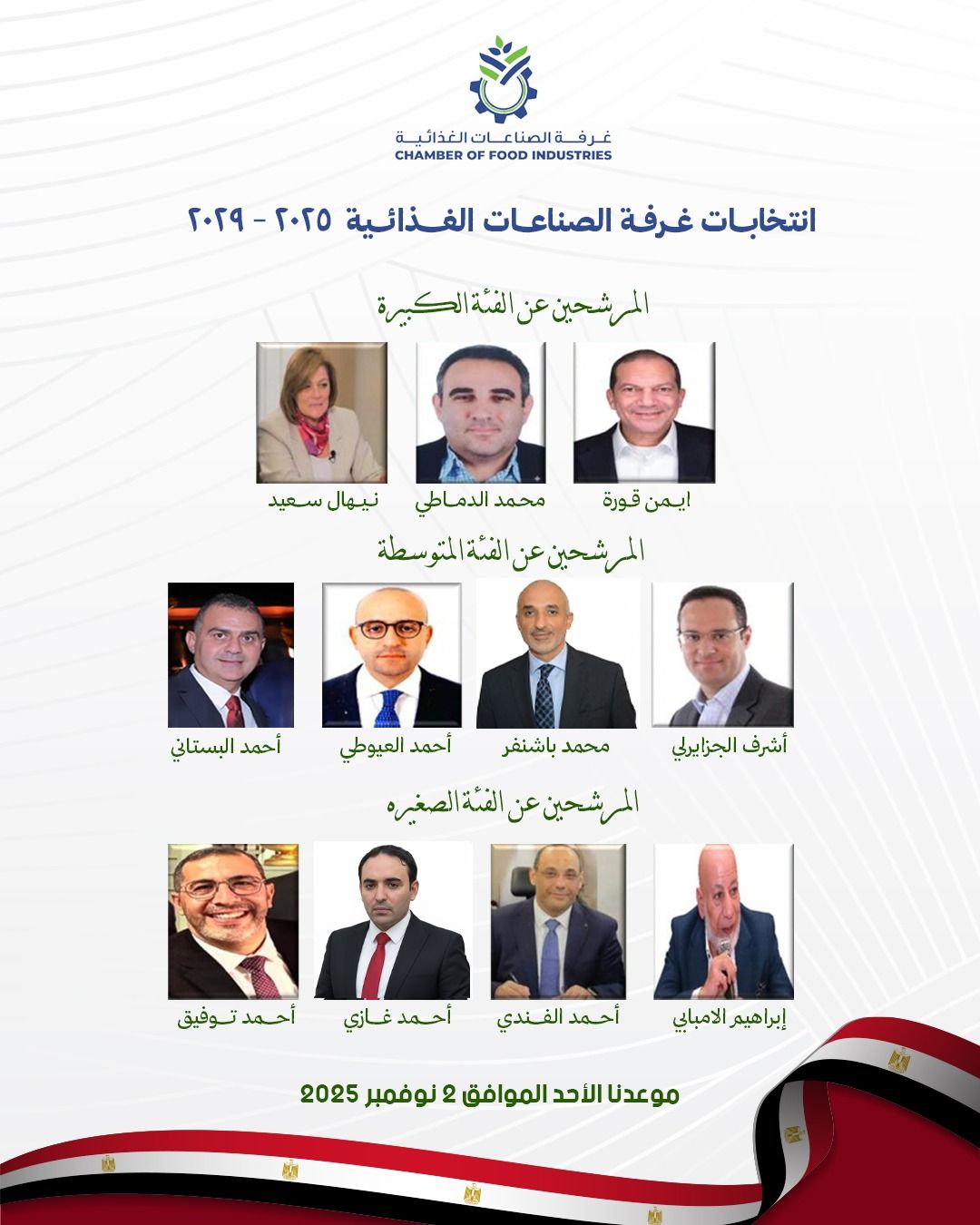 استحقاق صناعي..انتخابات غرفة الصناعات الغذائية 2025 - 2029 - الخليج الان