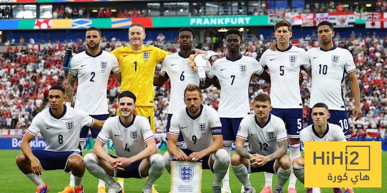 تشكيلة منتخب انجلترا الرسمية للقاء ويلز