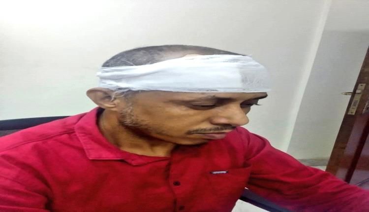 إعتداء غادر على الاعلامي صالح ابو عوذل
