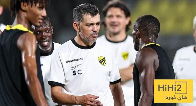 كونسيساو يوجه رسالة قوية للاعبي الاتحاد