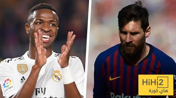 فينيسيوس في طريقه لإزاحة ميسي من عرش الليغا