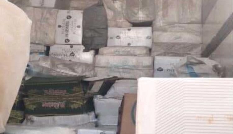 وقوع كميات هائلة من السجائر المهربة في قبضة حزام لحج..صور