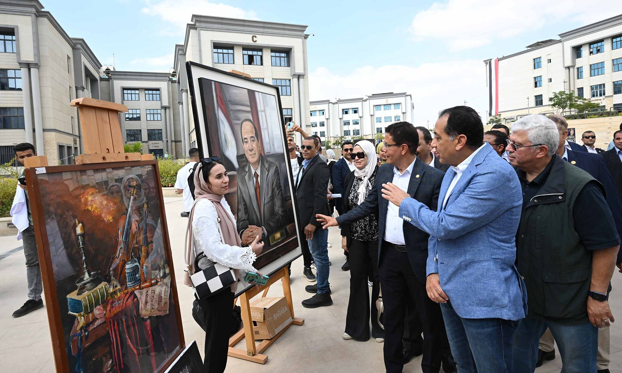 رئيس الوزراء يتفقد جامعة بنها الأهلية بمدينة العبور - الخليج الان