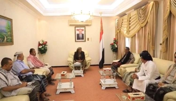 محافظ حضرموت يبحث الأوضاع الخدمية والأمنية بالمحافظة