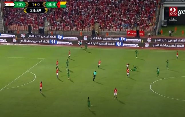 منتصف الشوط الأول: محمد حمدي يؤمن تقدم منتخب مصر على غينيا بيساو في تصفيات أفريقيا المؤهلة لكأس العالم - الخليج الان