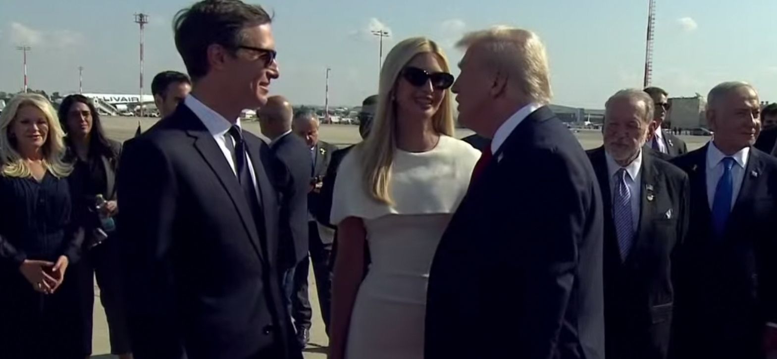 عاجل|الرئيس الأمريكي دونالد ترامب يصل إلى إسرائيل|صور - الخليج الان