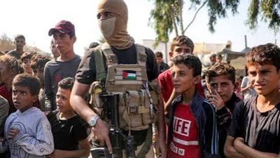 حماس تنشر مسلحين وعناصر من الشرطة في أجزاء من غزة - الخليج الان