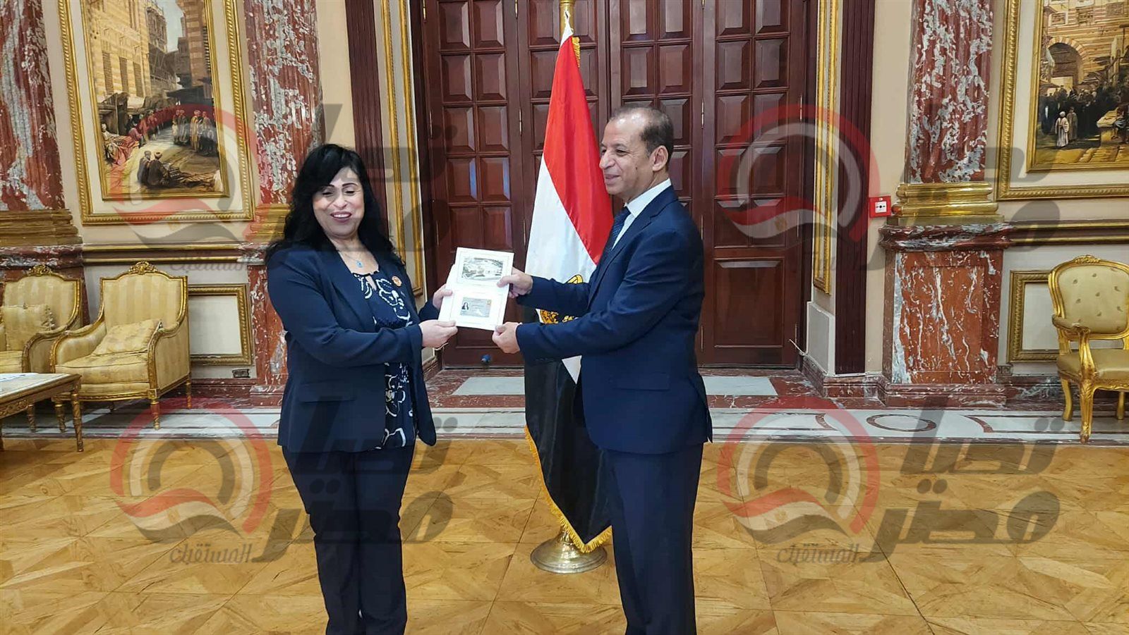 ميرال الهريدي تتسلم كارنيه عضوية مجلس الشيوخ 2025..صور - الخليج الان