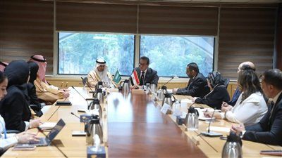 نائب رئيس مجلس الوزراء يبحث مع وزير الصحة السعودي تعزيز التعاون الصحي المشترك وتوطين الصناعات الدوائية - الخليج الان