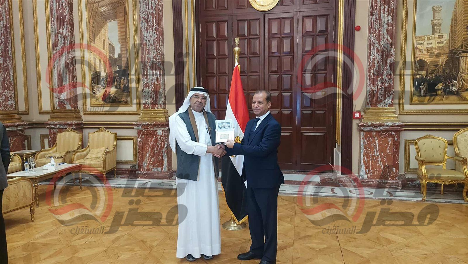 عطية محمد سليمان يتسلم كارنيه عضوية مجلس الشيوخ 2025..صور - الخليج الان