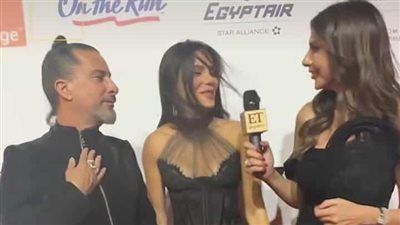 هادي الباجوري في أول ظهور له مع زوجته: اضطرينا نعلن عن زواجنا بعد الأخبار اللي انتشرت ولسة هنعمل الفرح - الخليج الان