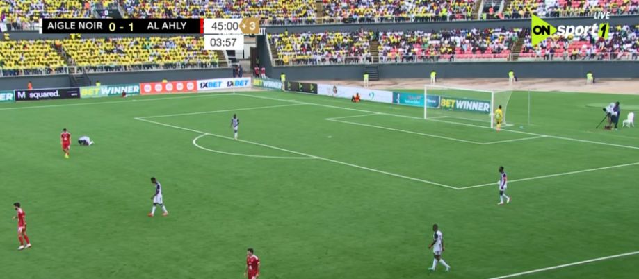 دوري أبطال أفريقيا: الأهلي يتقدم بهدف عكسي على إيجل نوار في الشوط الأول - الخليج الان
