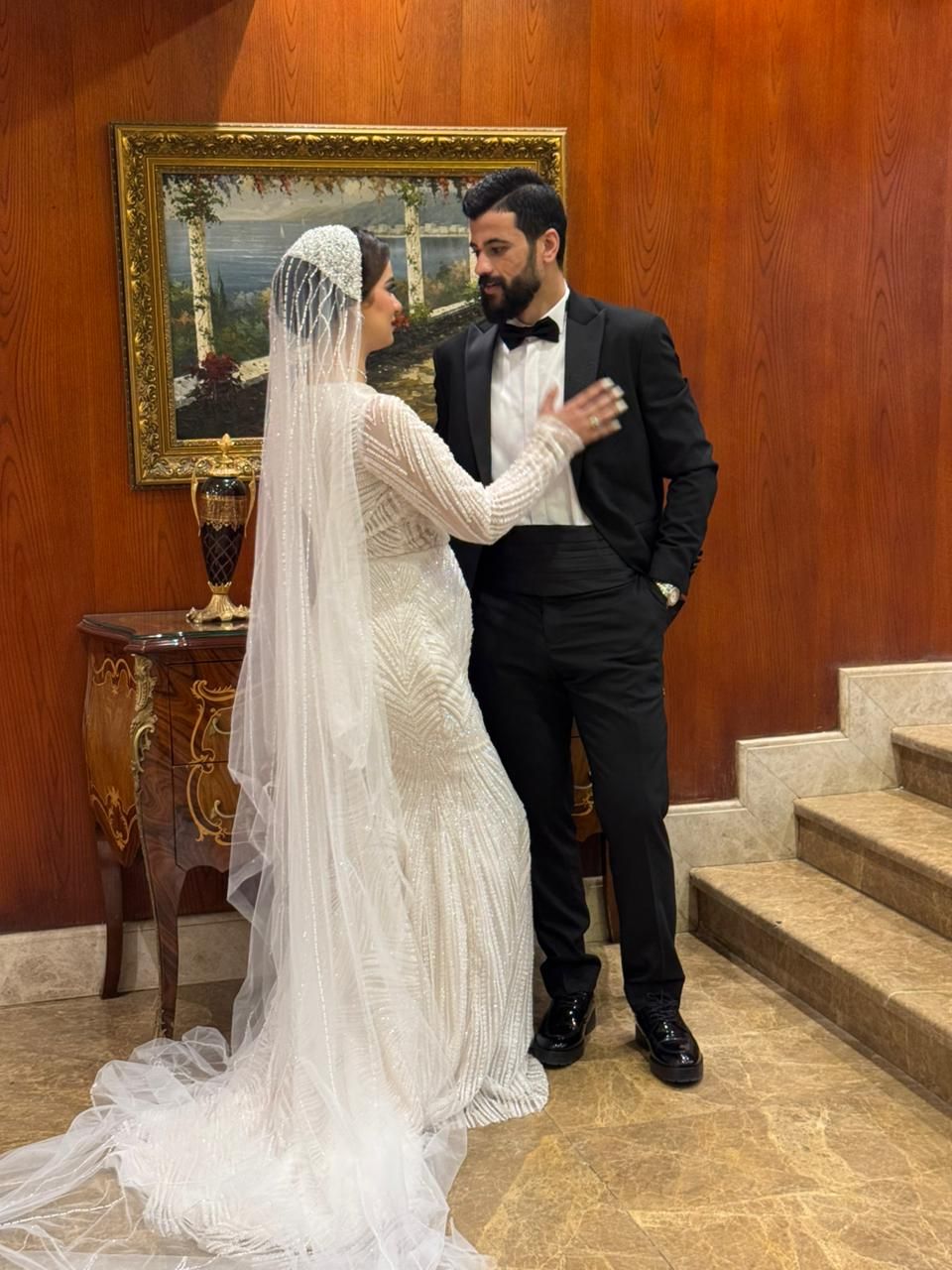 نجل الزميل صالح شلبي يحتفل بزفافه وسط حضور لكبار المسؤولين ورموز السياسة - الخليج الان