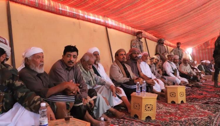 منطقة طمحان تشهد حفلاً لتنصيب الشيخ أمين سرور بن سويدان شيخًا لقبيلة آل ماضي الهلالية