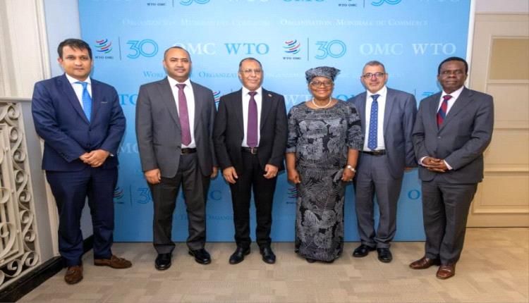 وزير الصناعة والتجارة يبحث مع منظمة التجارة العالمية مجالات التعاون وتعزيز الشراكة