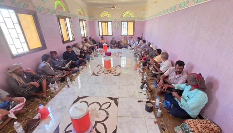 قبائل شبوة تلتئم خلف السلطة المحلية في لقاء موسع لآل ذييب الحميرية