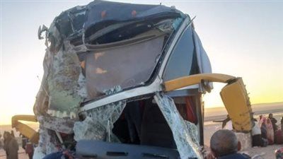 مصرع وإصابة 15 شخصا في حادث بطريق الجلالة – الزعفرانة بالسويس - الخليج الان