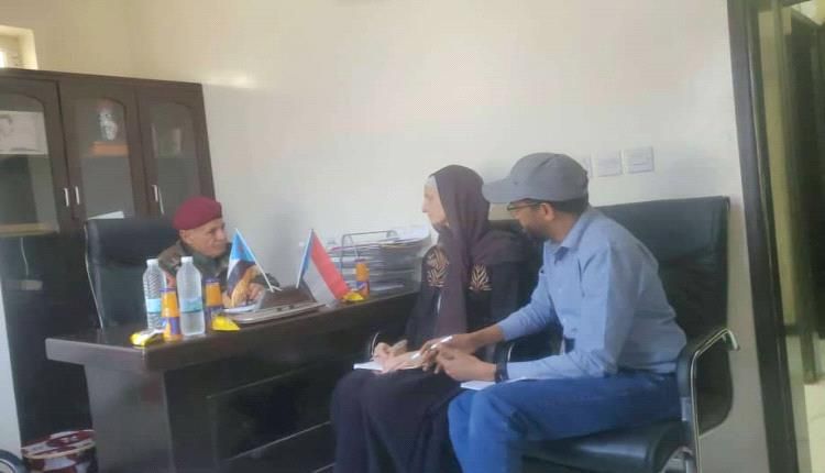 بحث التدخلات الإنسانية للهيئة الدولية للصليب الأحمر في الضالع وسبل تعزيز التعاون المشترك