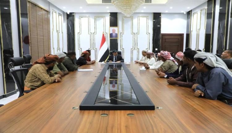 لقاء يبحث الاحتياجات الخدمية والتنمية لمنطقة "رسب" بمديرية ساه بحضرموت