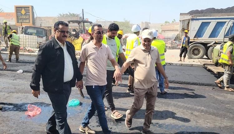 مشروع إعادة تأهيل شارع الخمسين يقترب من الانتهاء بعد تطوير البنية التحتية بالكامل