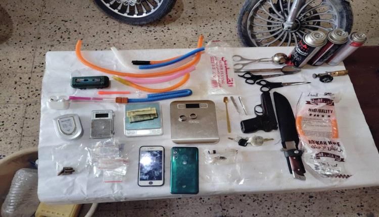 مكافحة المخدرات بساحل حضرموت تُطيح بثلاث عصابات لترويج المخدرات في المكلا