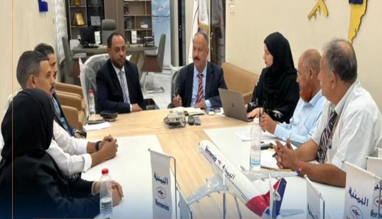 توقيع اتفاقية تبادل المنافع بين "اليمنية" و "الجوازات"