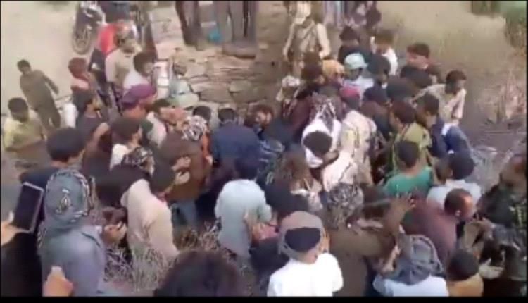 نجاح عملية إنقاذ طفلة سقطت في بئر بمديرية رصد يافع