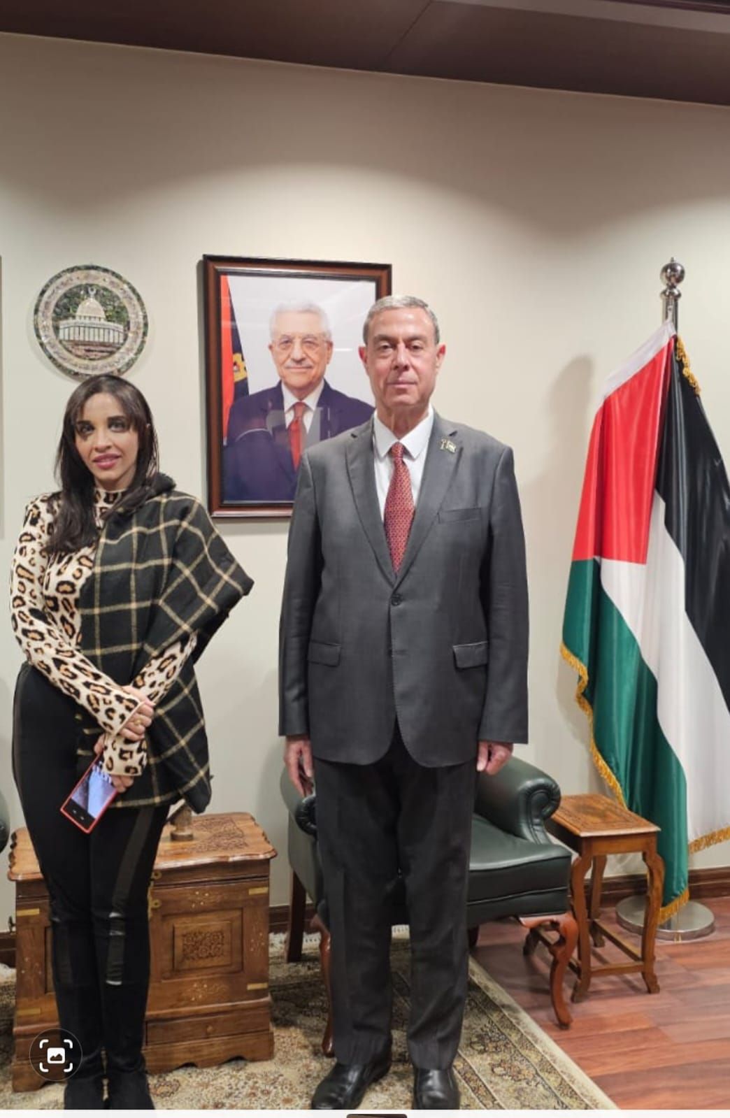 سفير فلسطين لـ«تليجراف الخليج»: جهود الرئيس السيسي دعامة أساسية للقضية الفلسطينية ومصر شريك أصيل في حماية حقوق الشعب الفلسطيني  - الخليج الان