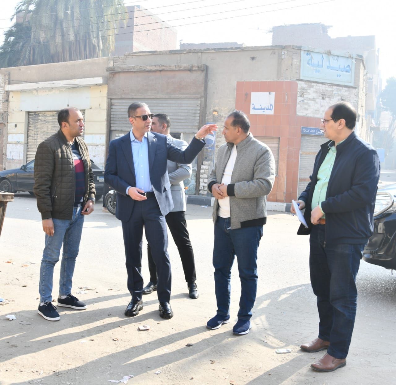 محافظ الفيوم يتفقد المركز التكنولوجي وعدد من المشروعات بأبشواي - الخليج الان