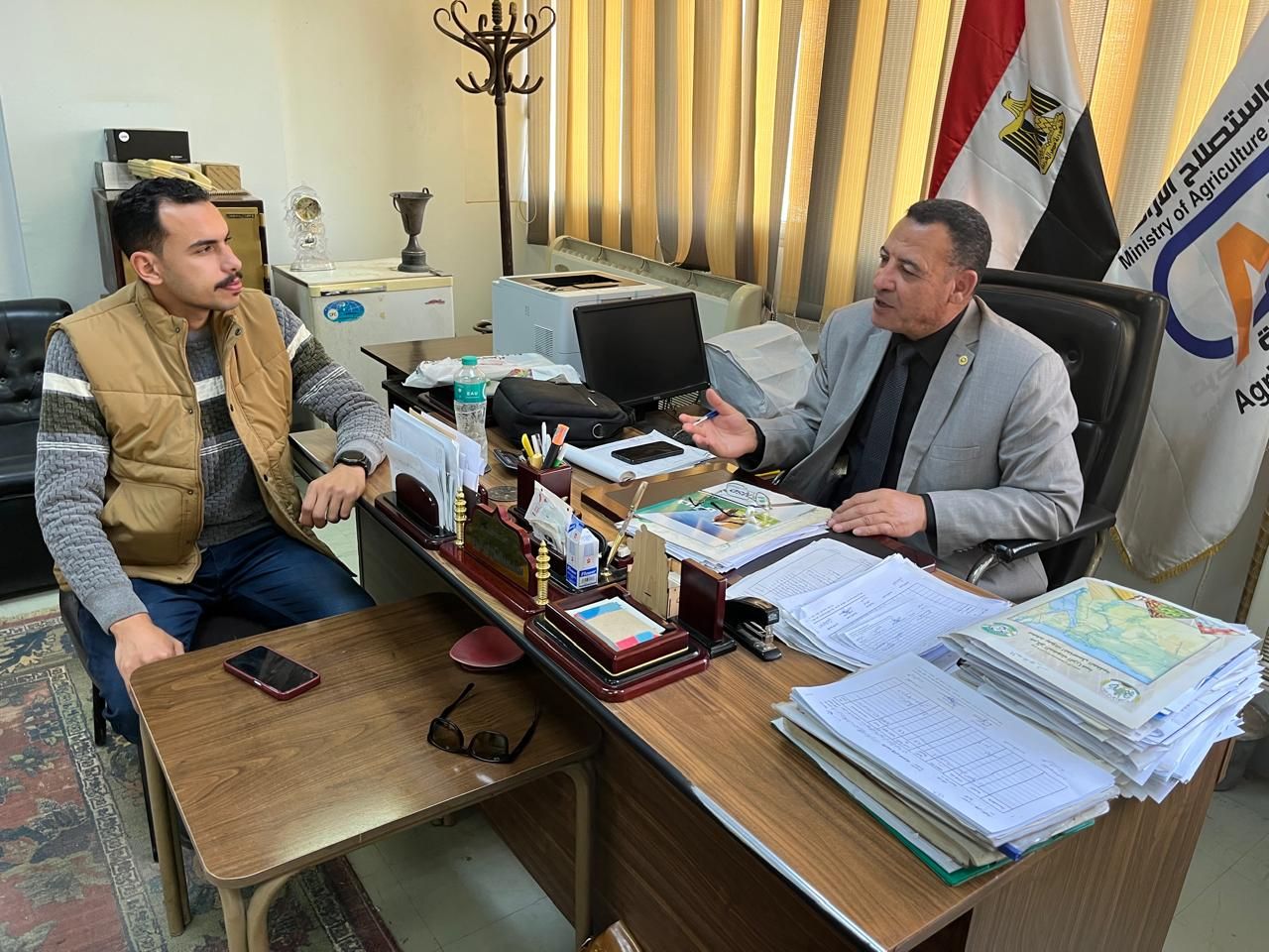 رئيس محطة بحوث سخا: تطوير البحث الزراعي أولوية لدعم الفلاح المصري - الخليج الان