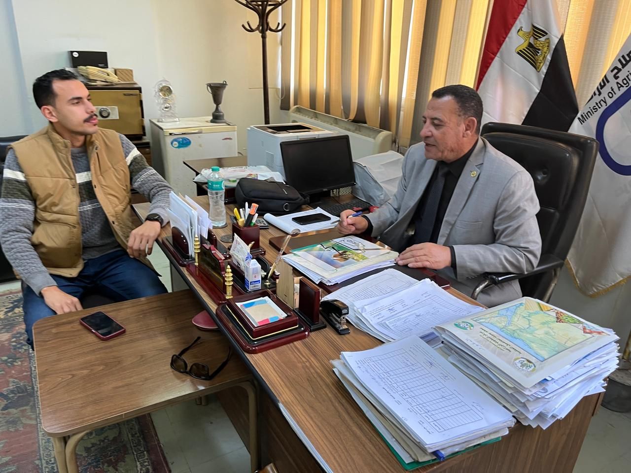 رئيس محطة بحوث سخا: تطوير البحث الزراعي أولوية لدعم الفلاح المصري - الخليج الان