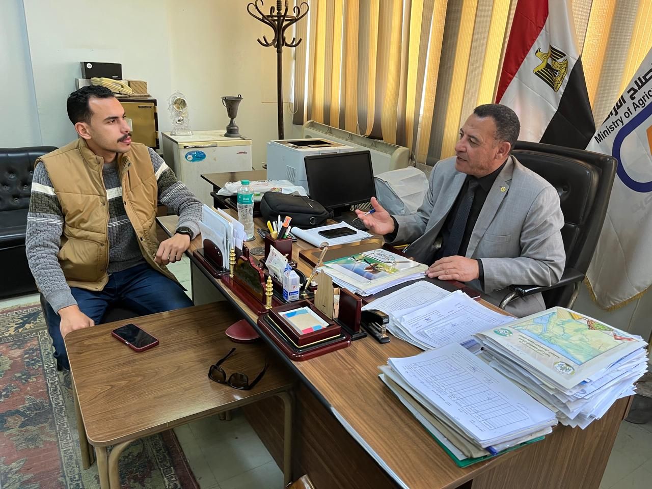 رئيس محطة بحوث سخا: تطوير البحث الزراعي أولوية لدعم الفلاح المصري - الخليج الان