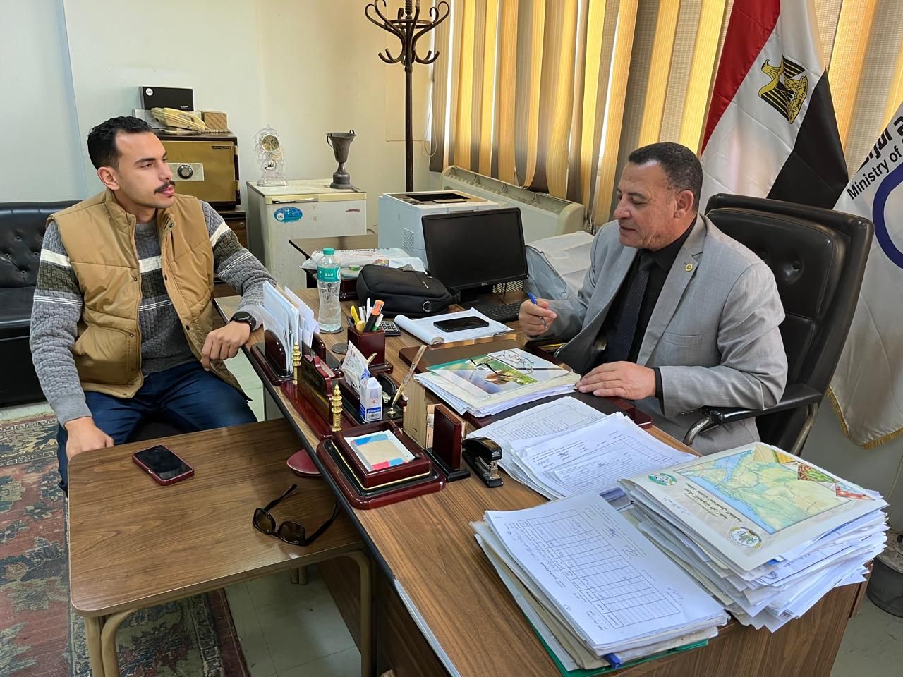 رئيس محطة بحوث سخا: تطوير البحث الزراعي أولوية لدعم الفلاح المصري - الخليج الان