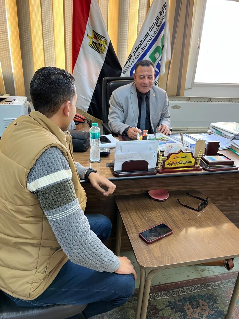 رئيس محطة بحوث سخا: تطوير البحث الزراعي أولوية لدعم الفلاح المصري - الخليج الان