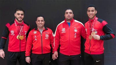 إنجاز تاريخي لرفع الأثقال المصرية وجميع اللاعبين على منصات التتويج - الخليج الان