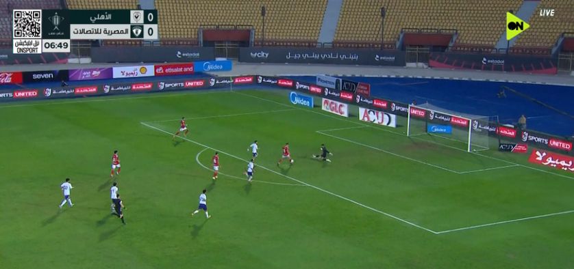 منتصف الشوط الأول: التعادل السلبي يسيطر على مباراة الأهلي والمصرية للاتصالات في كأس مصر - الخليج الان
