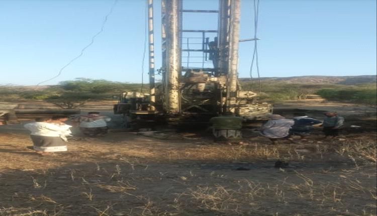 تدشين مشروع حفر بئر مياه قرية السلامية بلودر