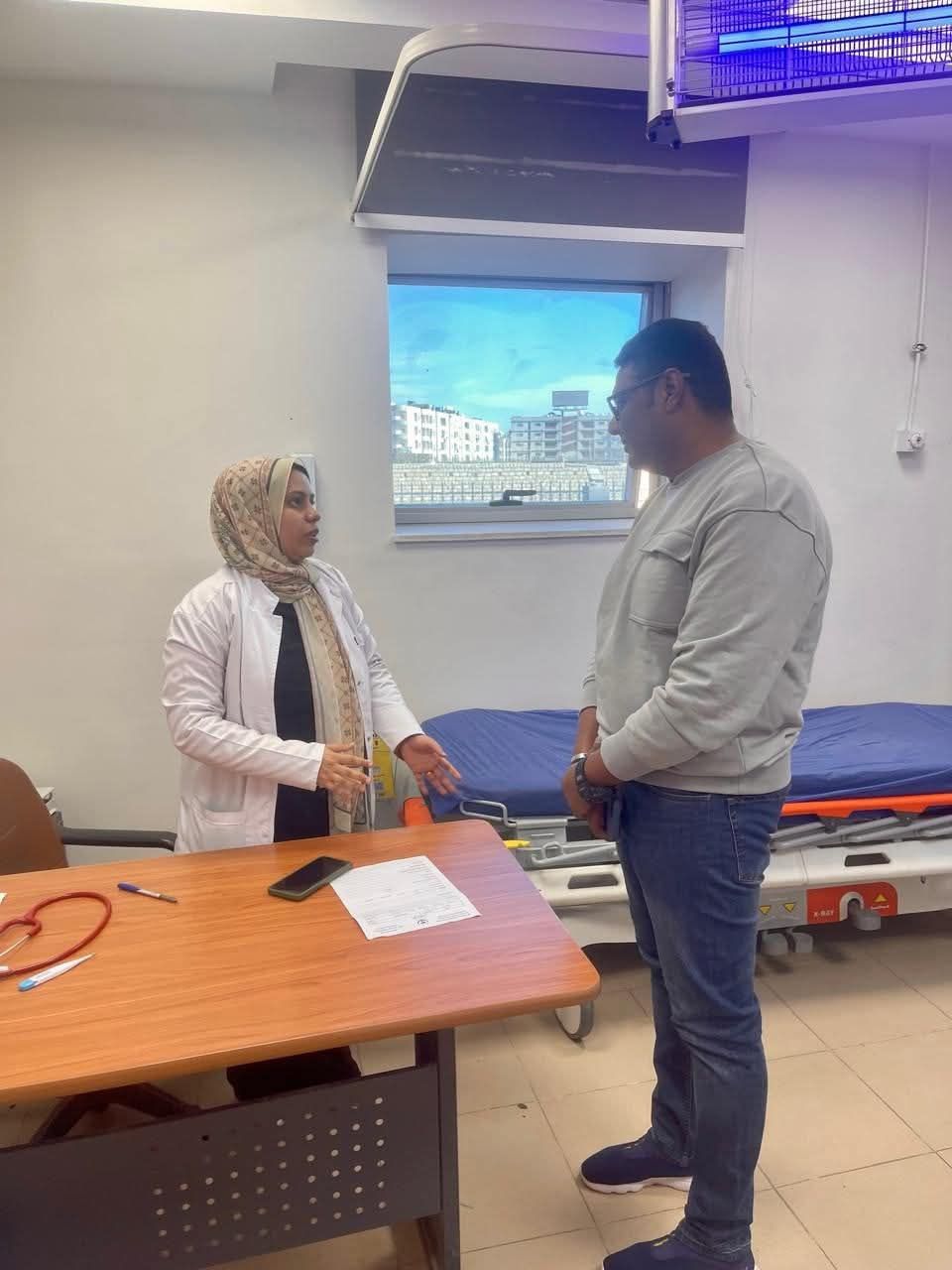 وكيل وزارة الصحة بالبحر الأحمر ويرفع درجة الاستعداد بمستشفى الحميات خلال فترة الأعياد - الخليج الان